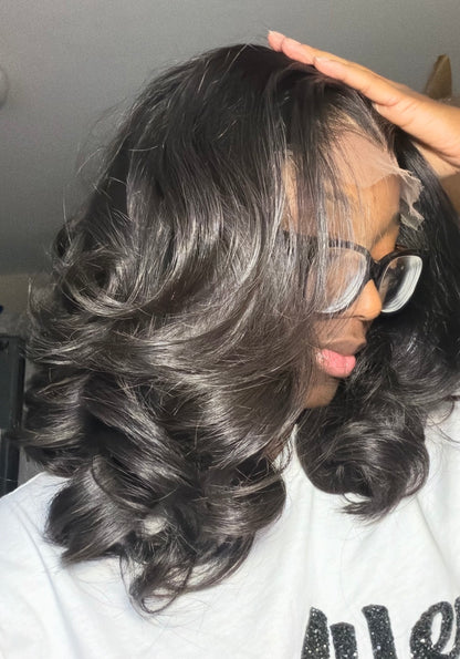 Ready to ship 6x6 Premium Maddy Lux wig