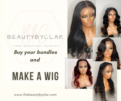 Make a Wig Service (machine made wigs)